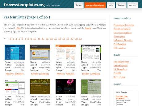eZdarma.cz free-web-site-css-templates